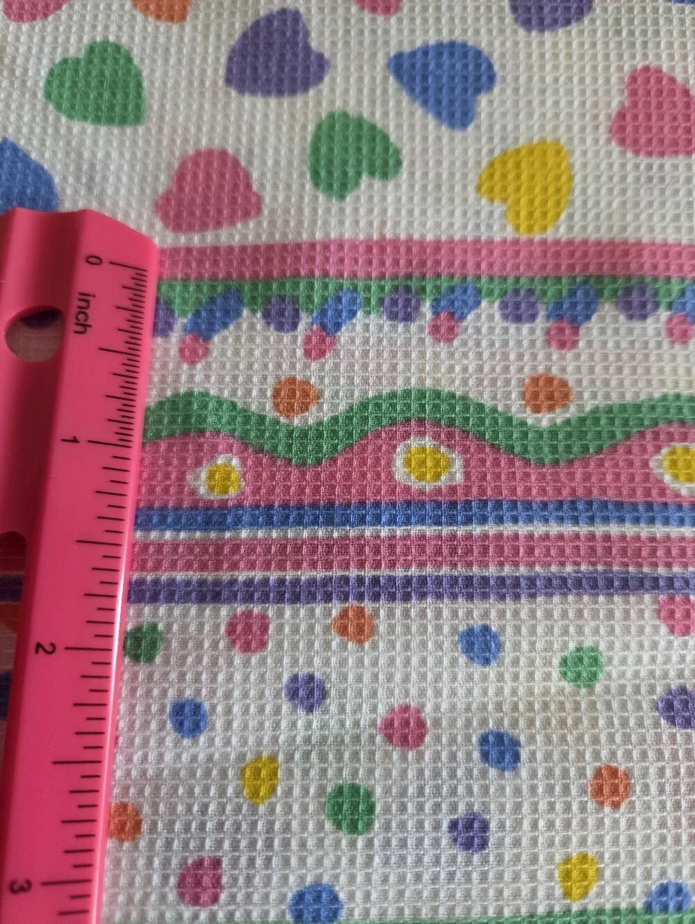 Rare Cranston Print Works Schwartz Liebman Tex U.S.A. 1980's Knit Fabric 87in